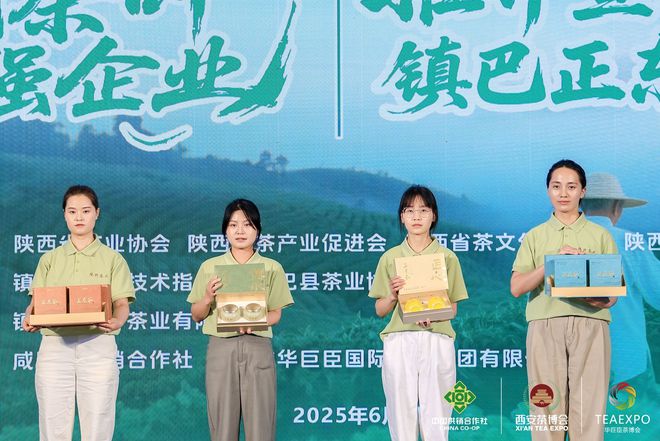 会平台举办专场推介会 发布系列新品新葡京娱乐城镇巴隆升茶业借西安茶博(图4)